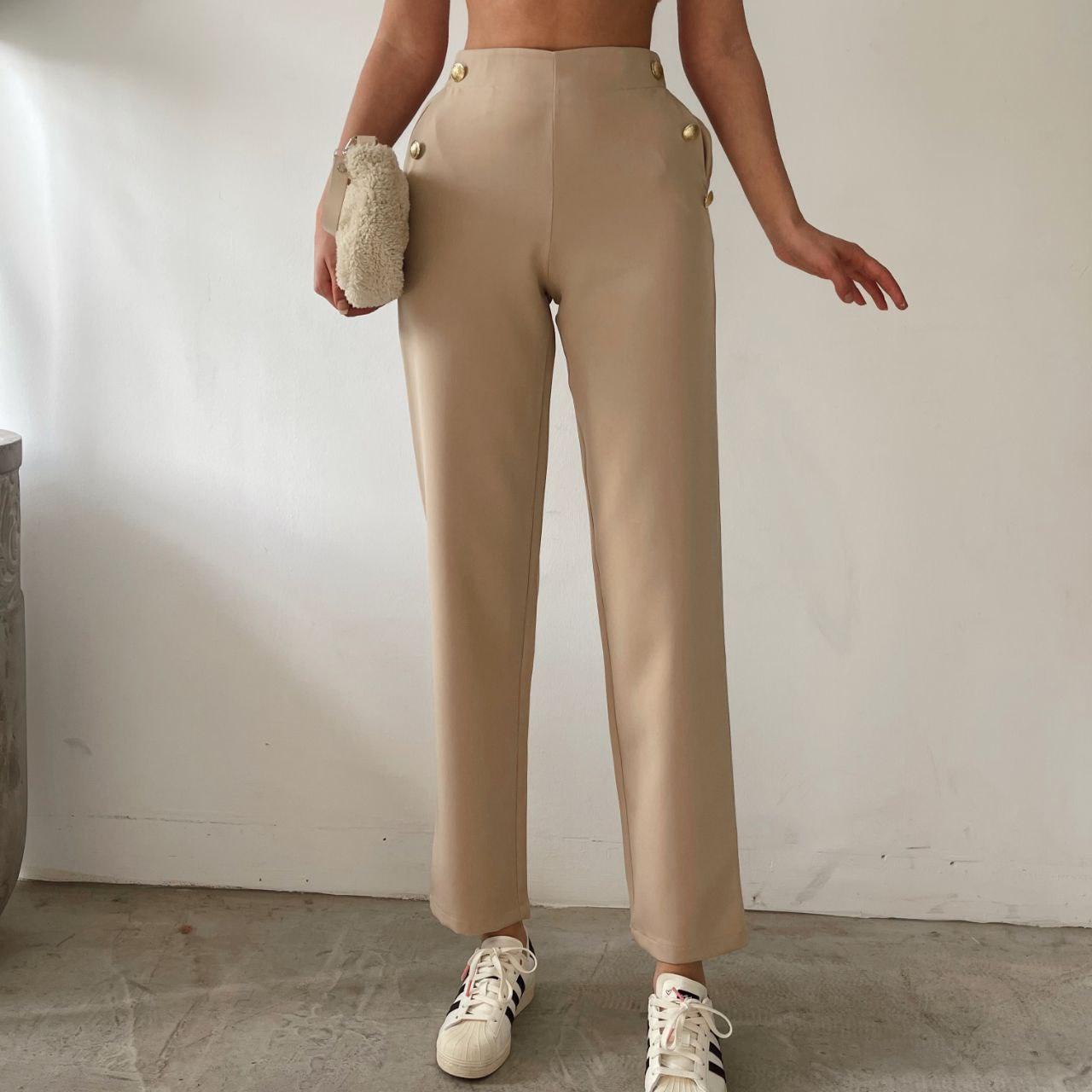 Women's Side Button Pants Egypt