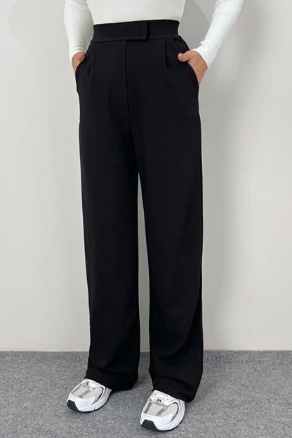 No Button Pants